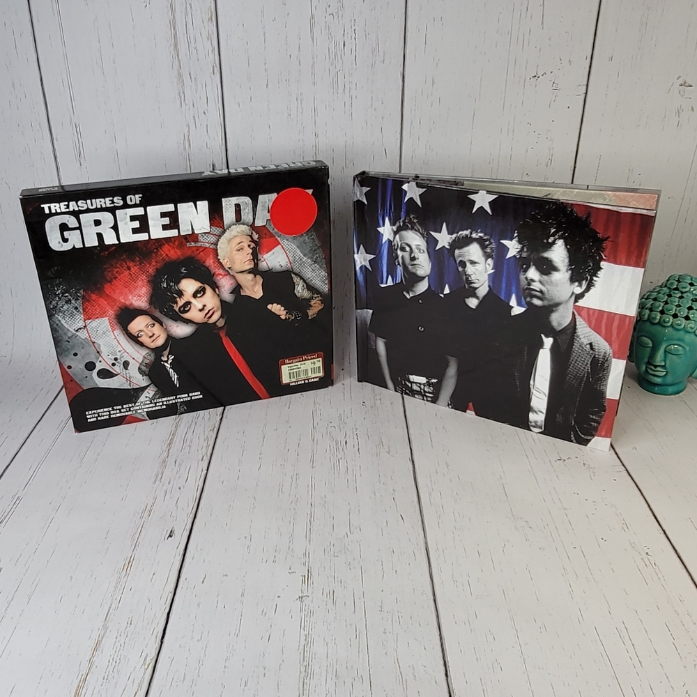 Treasures of Green Day Hard Cover Large Coffee Table Book